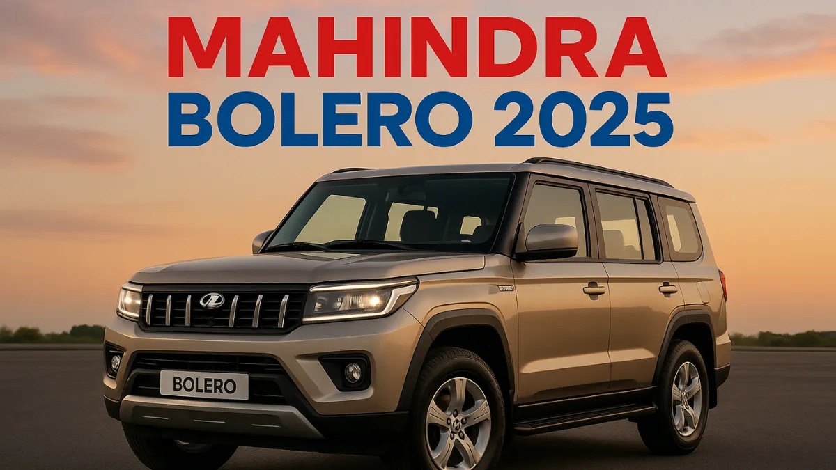 Mahindra Bolero 2025